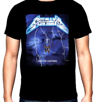 Metallica, Металика, Ride the lightning, мъжка тениска, 100% памук, S до 5XL